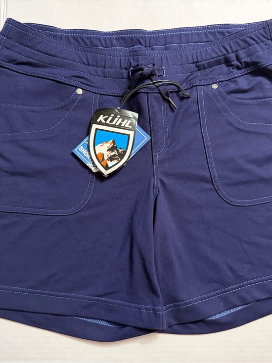 Kuhl Pants - Kihl Mova Comfy 6” Stretch Shorts - Blue Depths Heather NWT